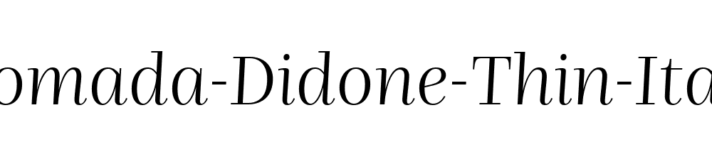 Nomada-Didone-Thin-Italic