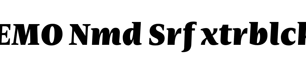 FSP DEMO Nmd Srf xtrblck Italic