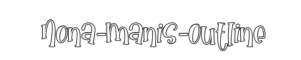 Nona-Manis-Outline