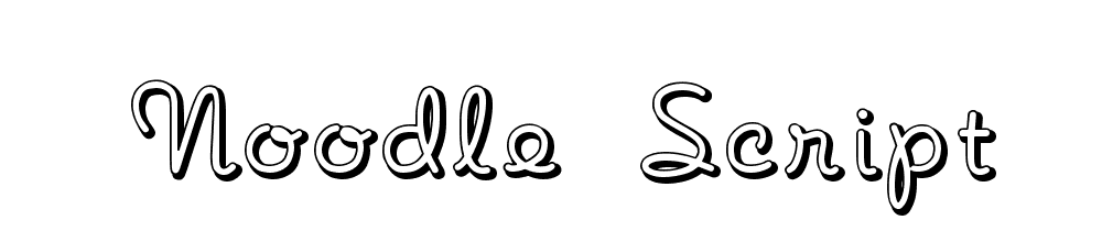 Noodle Script