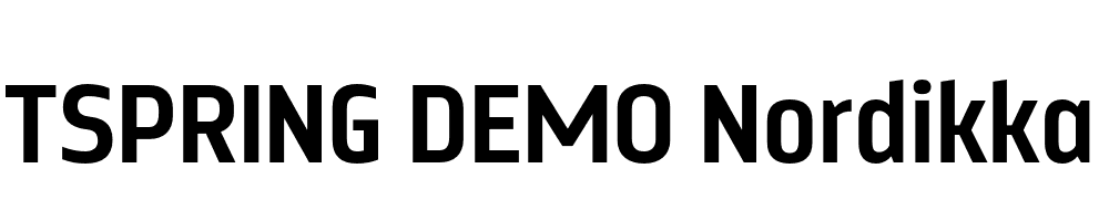  DEMO Nordikka Bold