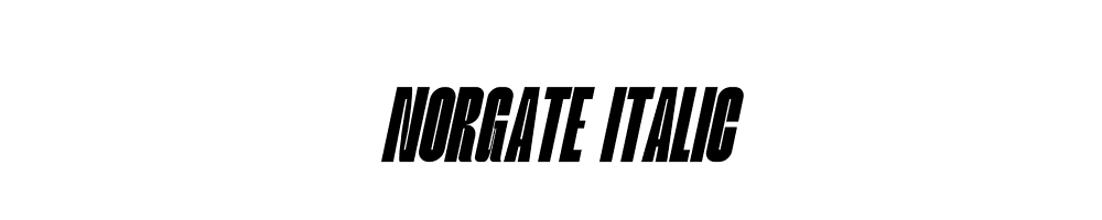 Norgate Italic