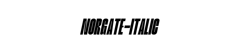 Norgate-Italic