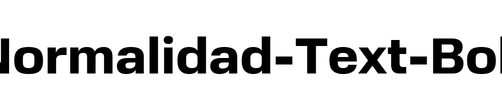 Normalidad-Text-Bold