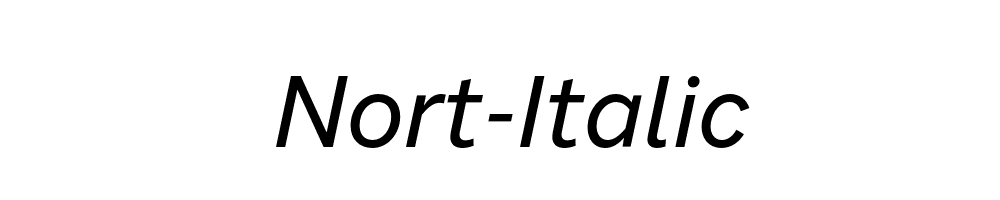 Nort-Italic