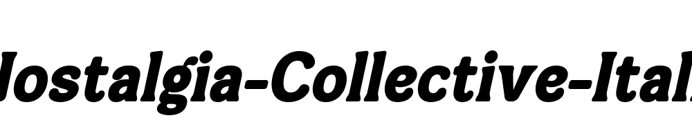 Nostalgia-Collective-Italic