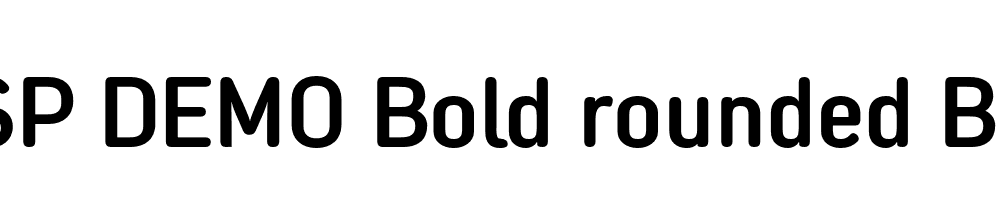 FSP DEMO Bold rounded Bold