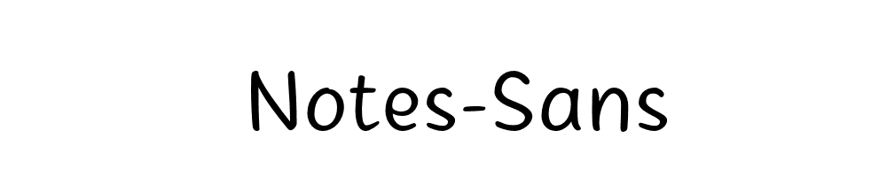 Notes-Sans