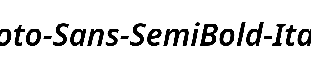 Noto-Sans-SemiBold-Italic