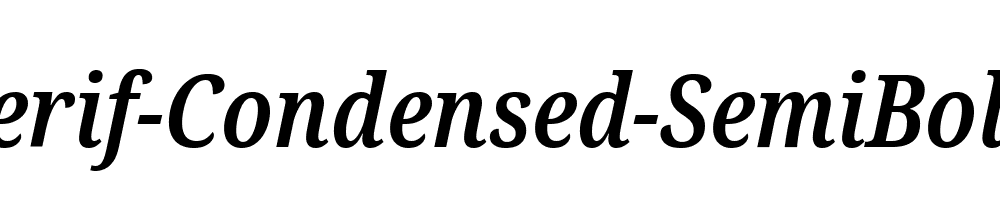 Noto-Serif-Condensed-SemiBold-Italic