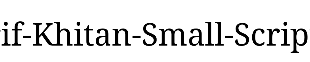 Noto-Serif-Khitan-Small-Script-Regular