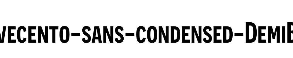 Novecento-sans-condensed-DemiBold