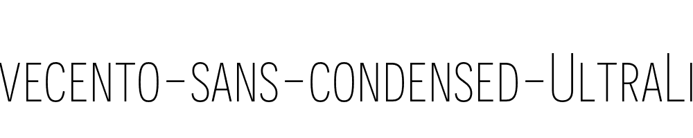 Novecento-sans-condensed-UltraLight