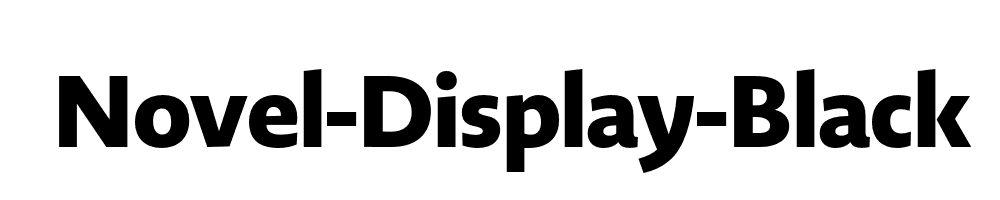 Novel-Display-Black