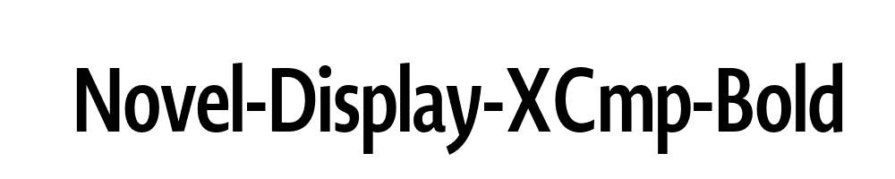 Novel-Display-XCmp-Bold