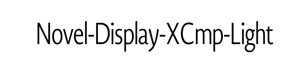 Novel-Display-XCmp-Light