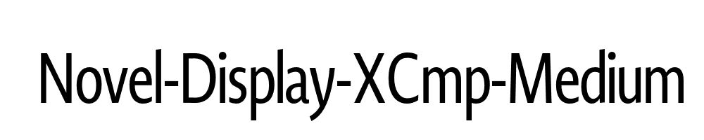 Novel-Display-XCmp-Medium