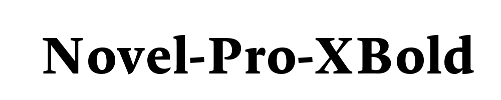 Novel-Pro-XBold