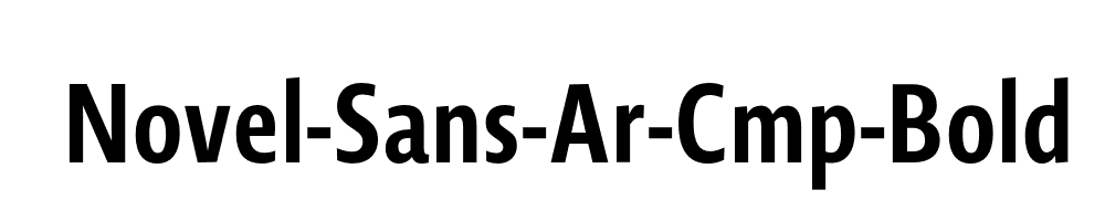 Novel-Sans-Ar-Cmp-Bold