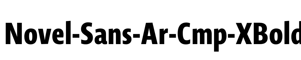 Novel-Sans-Ar-Cmp-XBold