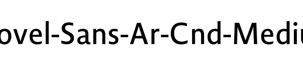 Novel-Sans-Ar-Cnd-Medium