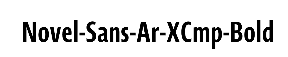 Novel-Sans-Ar-XCmp-Bold