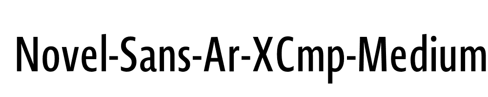 Novel-Sans-Ar-XCmp-Medium