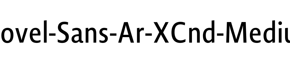 Novel-Sans-Ar-XCnd-Medium