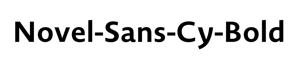 Novel-Sans-Cy-Bold