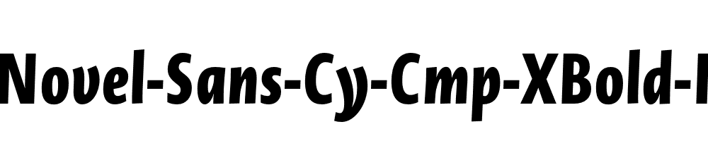 Novel-Sans-Cy-Cmp-XBold-It