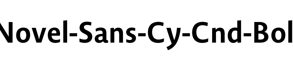 Novel-Sans-Cy-Cnd-Bold