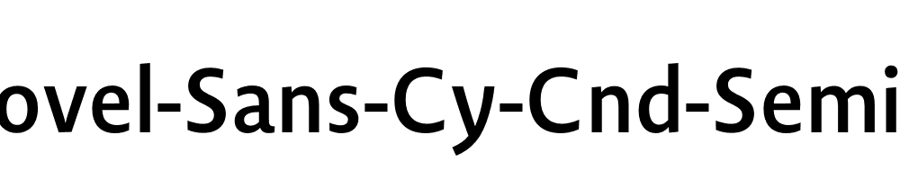 Novel-Sans-Cy-Cnd-SemiBd