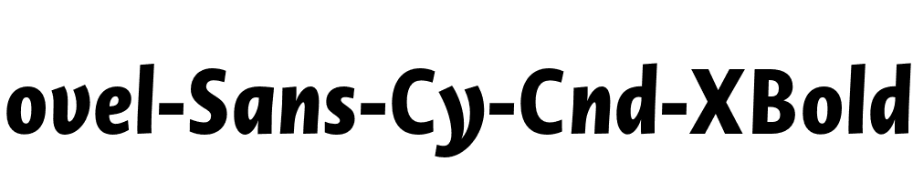 Novel-Sans-Cy-Cnd-XBold-It