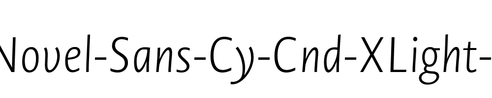 Novel-Sans-Cy-Cnd-XLight-It