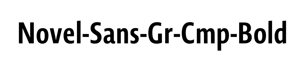 Novel-Sans-Gr-Cmp-Bold