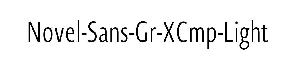 Novel-Sans-Gr-XCmp-Light