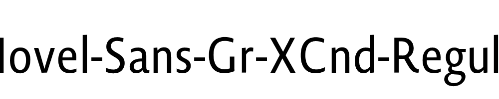 Novel-Sans-Gr-XCnd-Regular