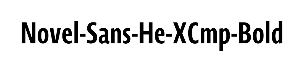 Novel-Sans-He-XCmp-Bold