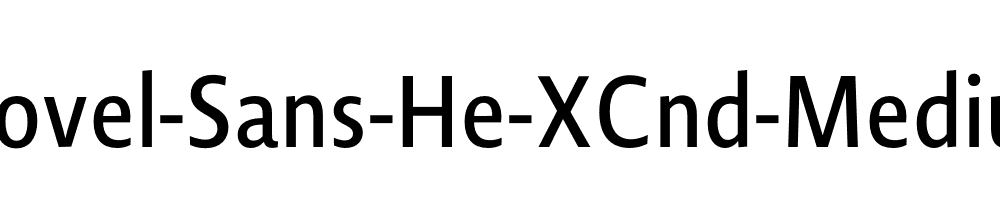 Novel-Sans-He-XCnd-Medium