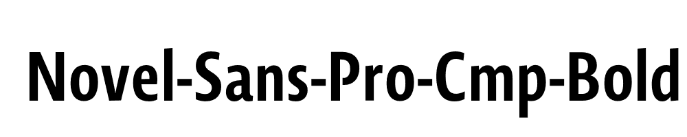 Novel-Sans-Pro-Cmp-Bold