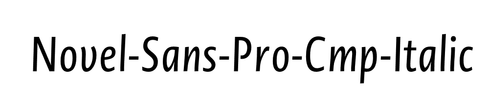 Novel-Sans-Pro-Cmp-Italic