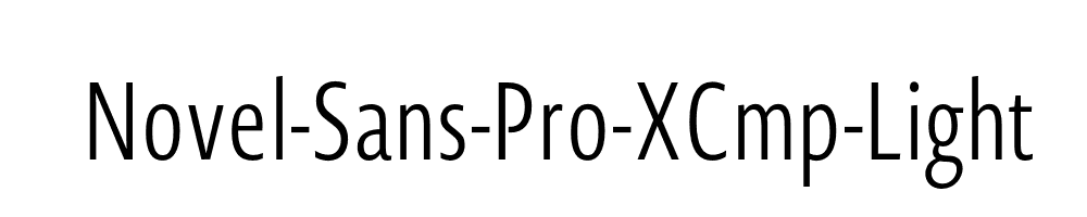Novel-Sans-Pro-XCmp-Light