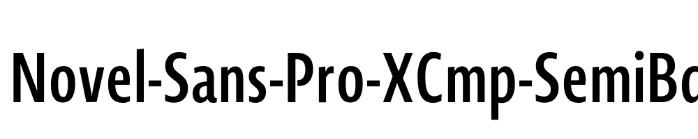 Novel-Sans-Pro-XCmp-SemiBd