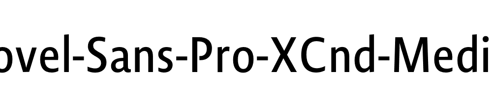 Novel-Sans-Pro-XCnd-Medium