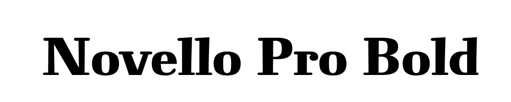 Novello-Pro-Bold