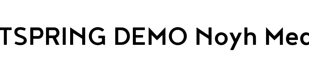  DEMO Noyh Med Bold