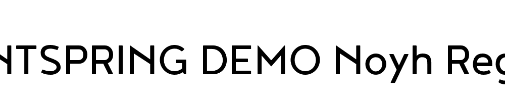  DEMO Noyh Regular