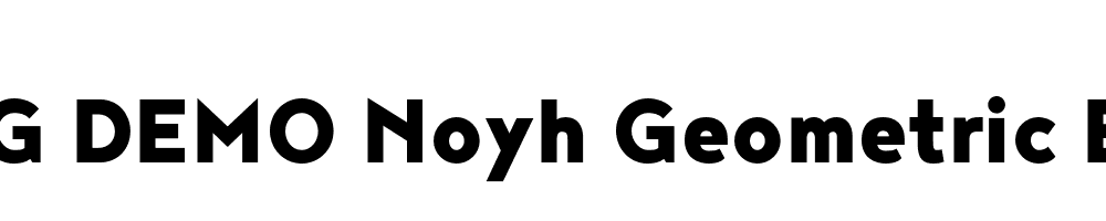  DEMO Noyh Geometric Black Regular