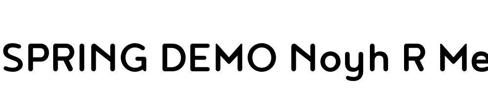  DEMO Noyh R Med Bold