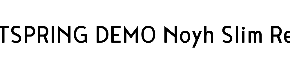  DEMO Noyh Slim Regular